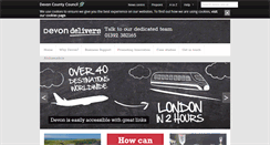 Desktop Screenshot of investdevon.co.uk
